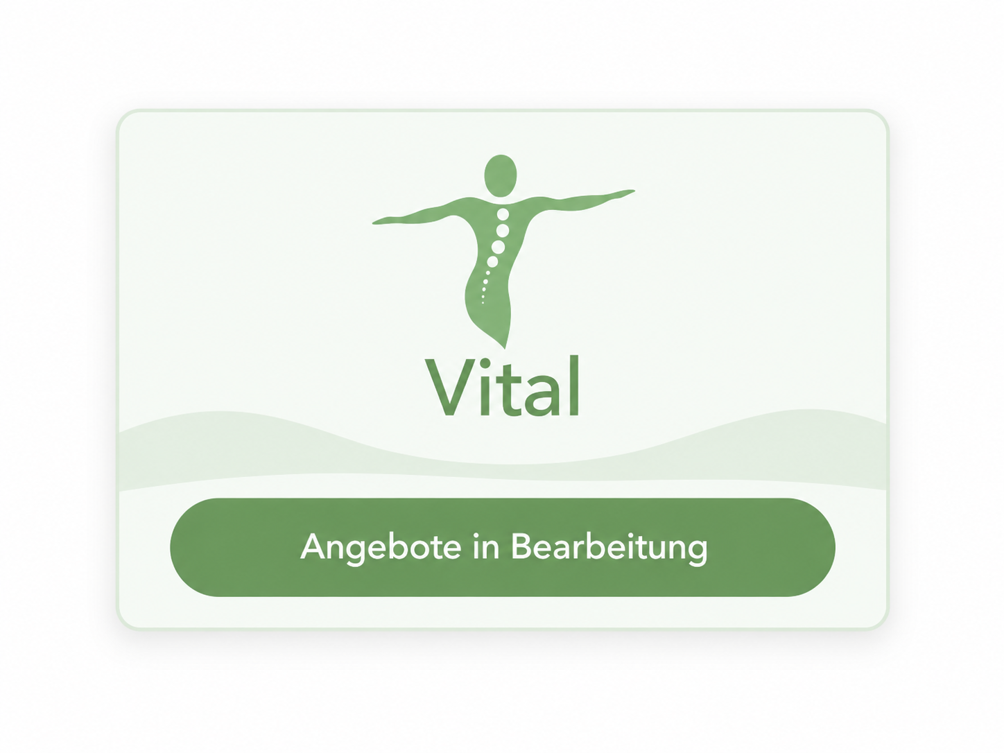 Vital – Angebote in Bearbeitung